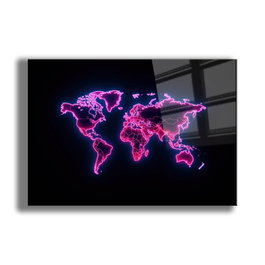 Wallity Camtbl-016 Pintura de Vidrio Templado Decorativo 50 x 70 cm Multicolor